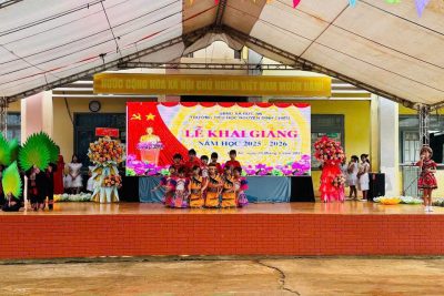 LỄ KHAI GIẢNG NĂM HỌC 2025 – 2026 của trường TH Nguyễn Đình Chiểu